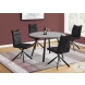 1215 Black Dining Chair Set Of 2