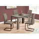 1114 Taupe Fabric Dining Chair Set Of 2