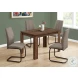1114 Taupe Fabric Dining Chair Set Of 2