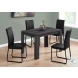 Black Dining Chair Set of 2