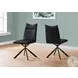 1215 Black Dining Chair Set Of 2