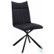 1215 Black Dining Chair Set Of 2