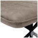 1216 Taupe Fabric Dining Chair Set Of 2