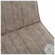 1216 Taupe Fabric Dining Chair Set Of 2