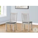 1256 Gray Dining Chair Set of 2