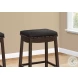 1261 Black 24" Bar Stool Set Of 2