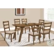 1313 Beige Ladder Back Upholstered Side Chair Set of 2