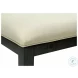 1377 Cream Upholstered Bench