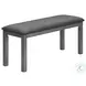 1433 Dark Gray Bench