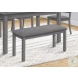 1433 Dark Gray Bench