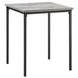 3828 Gray Square Accent Table