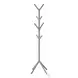 2058 Silver 70" Coat Rack