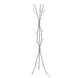 2061 Silver 74" Coat Rack