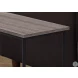 Dark Taupe 22" Accent Table