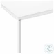 2079 White 24" Accent Table