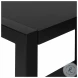 2081 Black 22" Accent Table