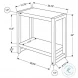 2081 Black 22" Accent Table
