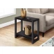 2081 Black 22" Accent Table