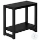 2081 Black 22" Accent Table