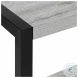 2082 Grey And Black 22" Accent Table
