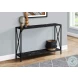 2126 Black 48" Console Table