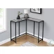 2156 Grey And Black 36" Console Table