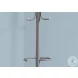 2163 Silver Metal 68" Metal Coat Rack