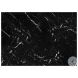 2179 Black Marble 22" Accent Table