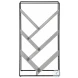 2200 Grey And Black 60" Bookcase