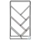 2200 Grey And Black 60" Bookcase