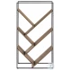 2202 Brown And Black 60" Bookcase