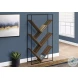 2202 Brown And Black 60" Bookcase