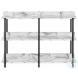 2221 White 48" Console Table