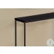 2250 Black Metal 32" Console Table