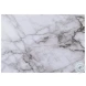 2255 Spacious White Marble 32" Console Table