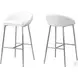 2296 White Bar Stool Set of 2