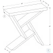 Black 36" Console Table