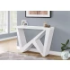 2429 White 48" Console Table
