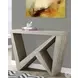 48" Dark Taupe Accent Table