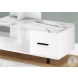 2609 White TV Stand