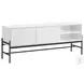 2738 White And Black TV Stand