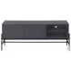 2739 Gray And Black TV Stand
