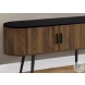 2798 Black and Brown TV Stand