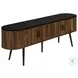 2798 Black and Brown TV Stand
