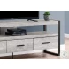 2821 Grey And Black 60" TV Stand