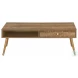 2836 Walnut Drawer Coffee Table