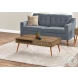 2836 Walnut Drawer Coffee Table