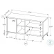 2840 White And Grey 48" TV Stand