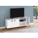 2841 White And Grey 60" TV Stand