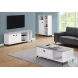 2841 White And Grey 60" TV Stand